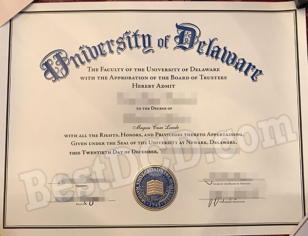 UDel fake degree