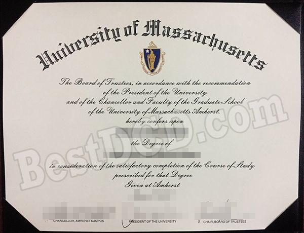 University of Massachusetts fake degree