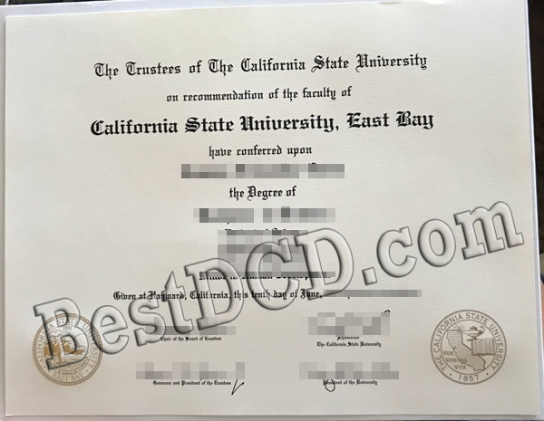 Cal State East Bay fake degree