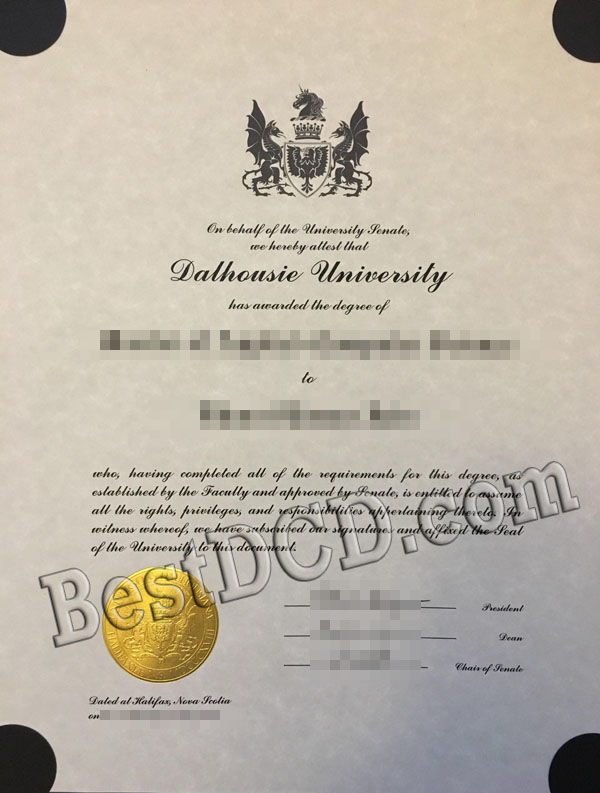 How to buy a Dalhousie University fake degree? Dal diploma sample Bestdcd