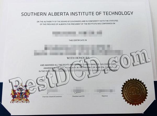 SAIT fake certificate