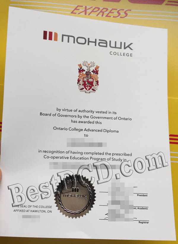 Mohawk College diploma