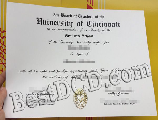 University of Cincinnati fake degree