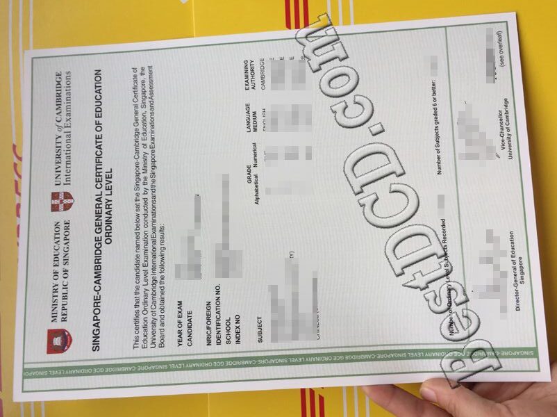 singapore CGCE level certificate