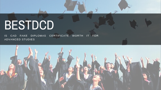 CAD fake diploma certificate