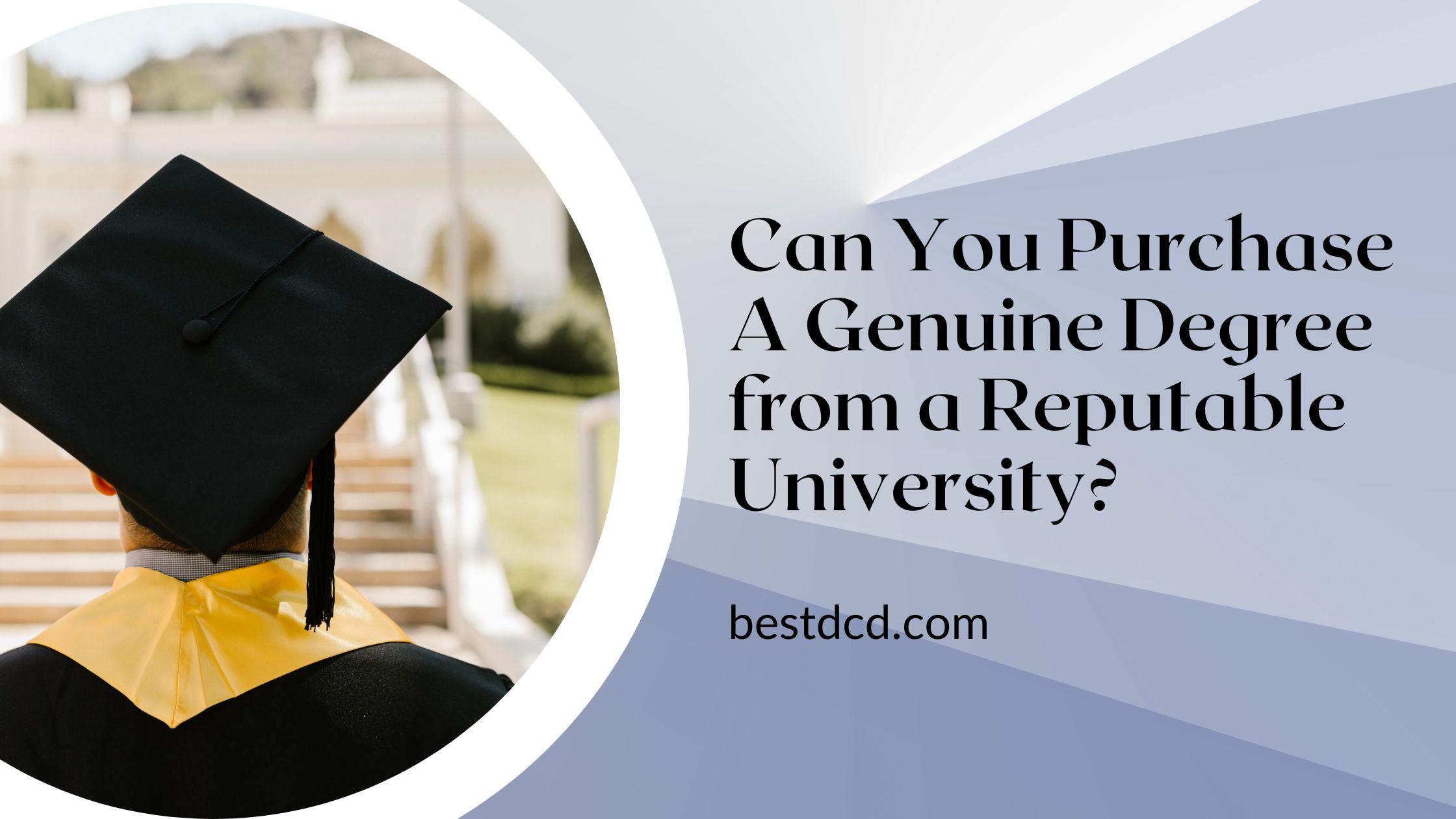Can You Purchase A Genuine Degree from a Reputable University