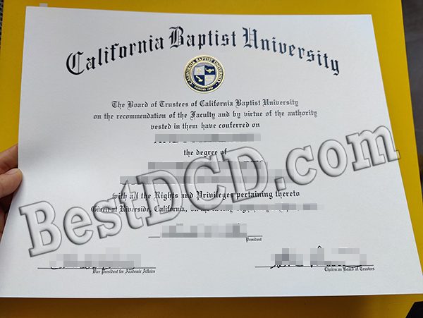 California Baptist University degree