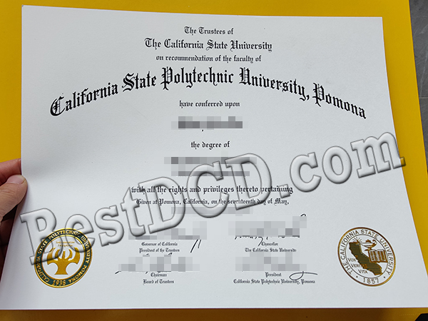 California State Polytechnic University, Pomona degree