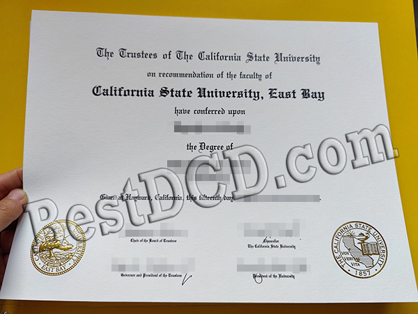California State University, East Bay degree