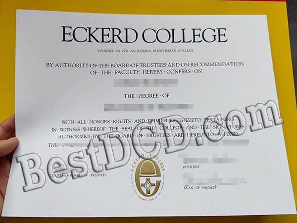 Eckerd College degree