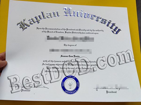 Kaplan University degree