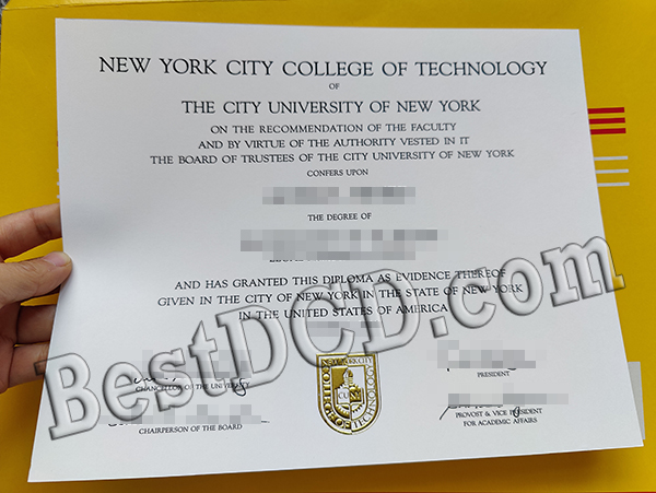 New York City College of Technology degree