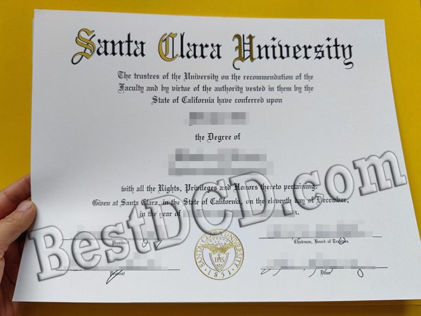 Santa Clara University degree