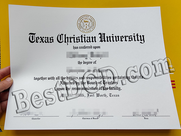 Texas Christian University degree