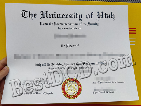 The University of Utah degree