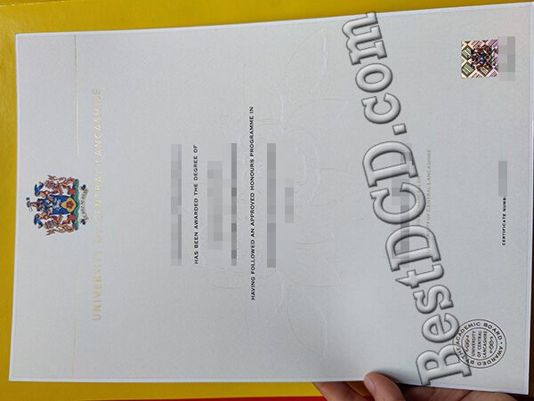 University of Central Lancashire degree