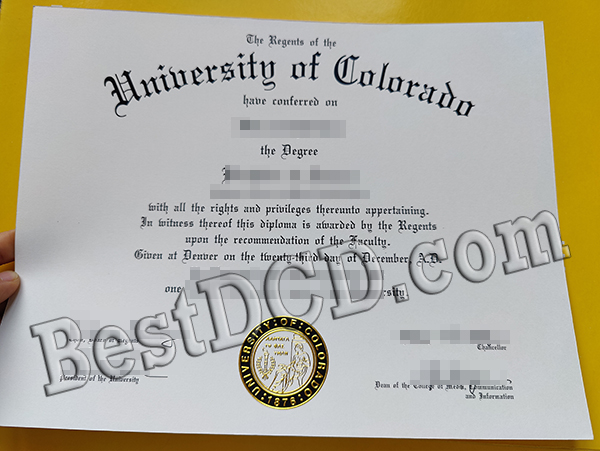 University of Colorado degree
