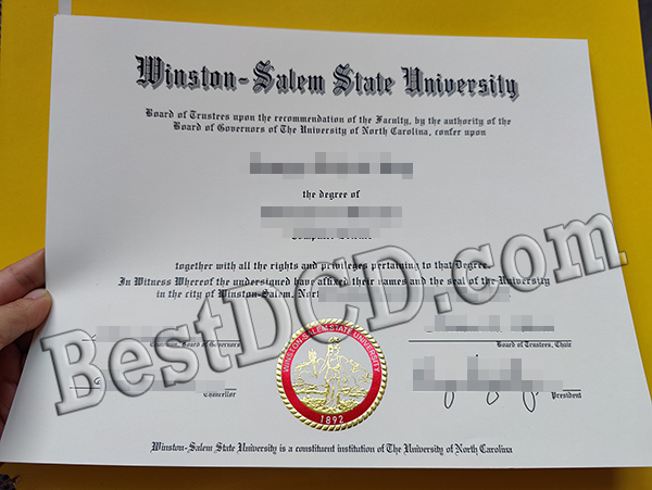 WSSU degree