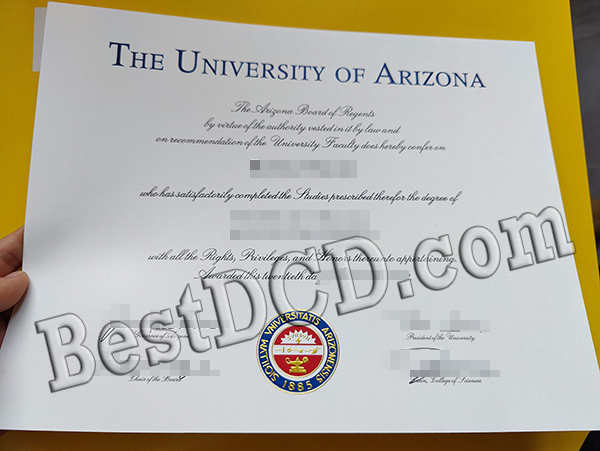 the University of Arizona degree