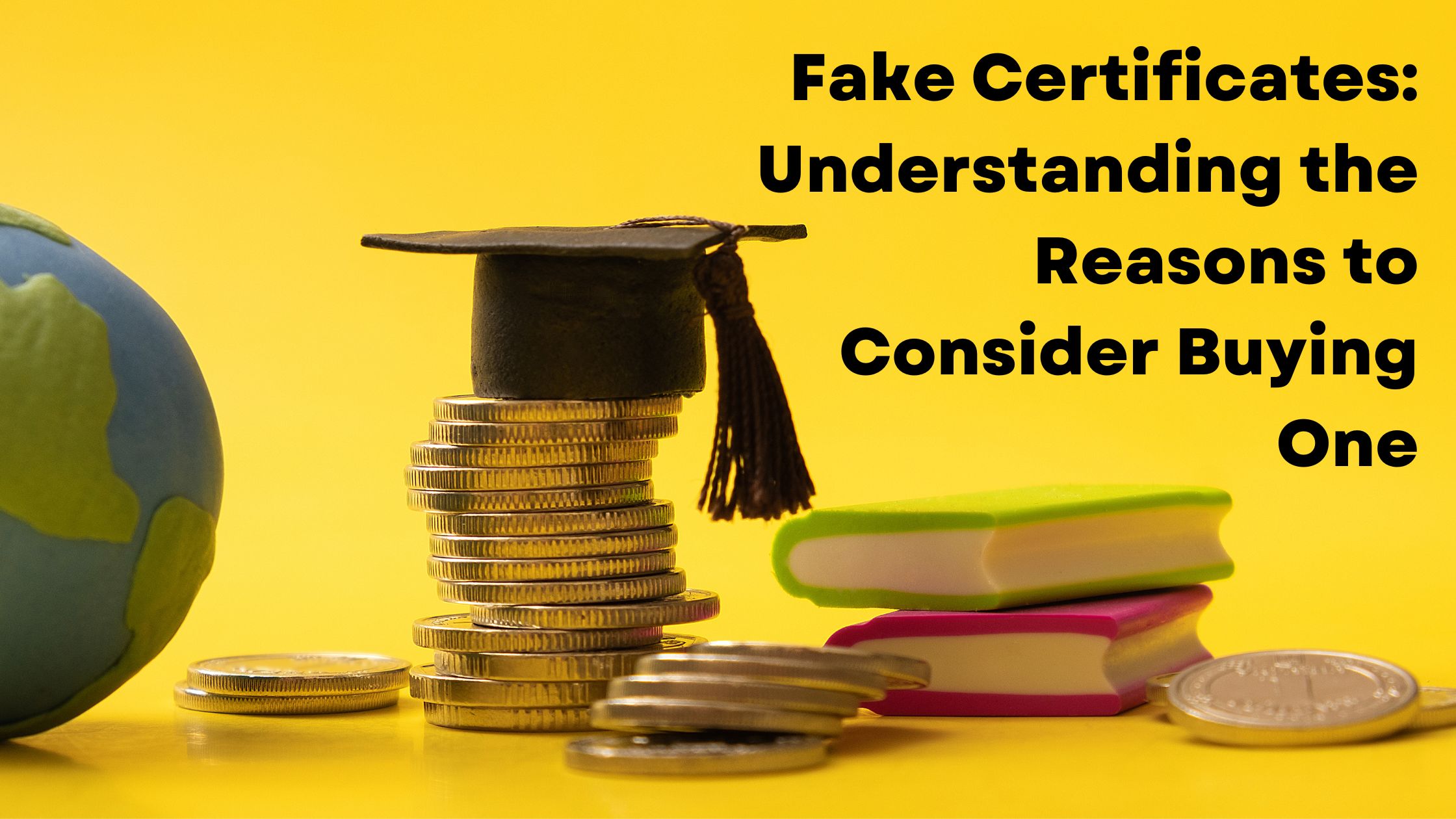 Fake Certificates: Understanding the Reasons to Consider Buying One