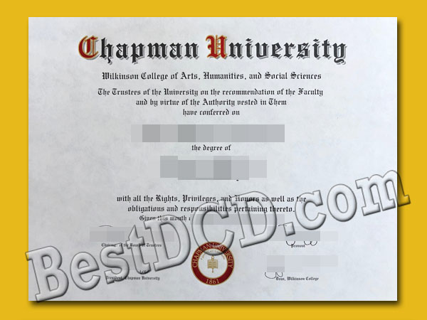 Chapman University Degree