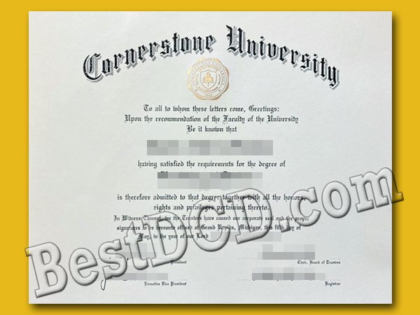 Cornerstone University Degree