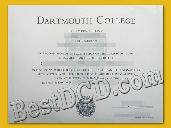 Dartmouth College degree