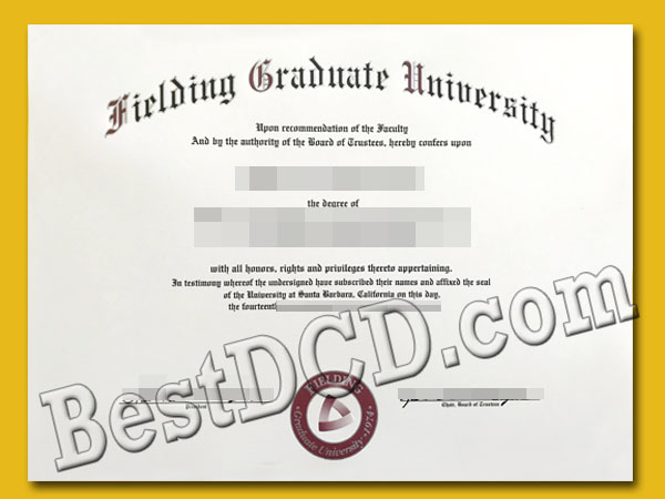 Fielding Graduate University degree