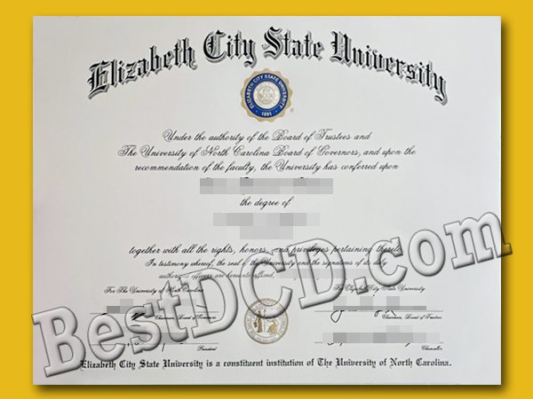 elizabeth city state university degree