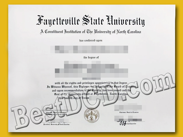 fayetteville state university degree