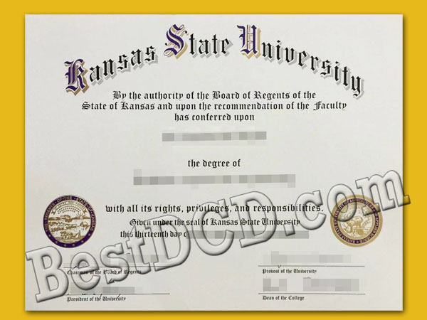 kansas state university degree