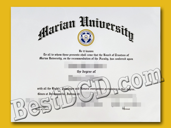 marian university degree
