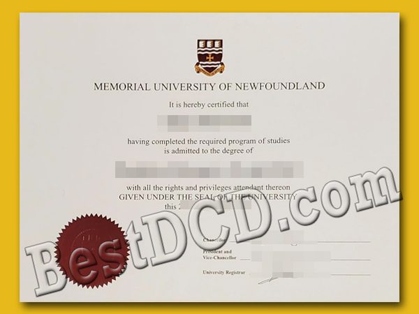 memorial university of newfoundland degree