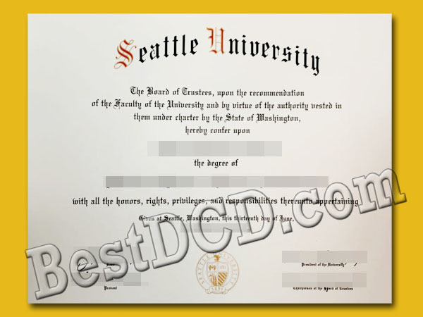 seattle university degree