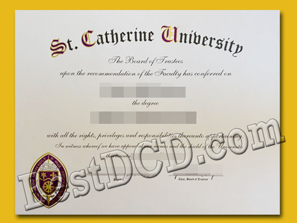 st. catherine university degree